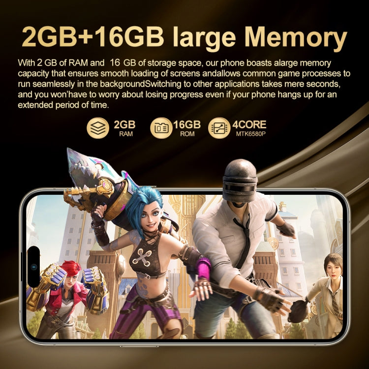 i16 Pro Max / Q5, 2GB+16GB, 6.5 inch Screen, Face Identification, Android 8.1 MTK6580P Quad Core, Network: 3G, Dual SIM, UK Plug, i16 Pro Max / Q5, UK Plug