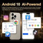 i16 Pro Max / Q5A, 6GB+128GB, 6.5 inch Screen, Face Identification, Android 10 MTK6762 Octa Core, OTG, NFC, Network: 4G, Dual SIM, EU Plug, i16 Pro Max / Q5A, EU Plug