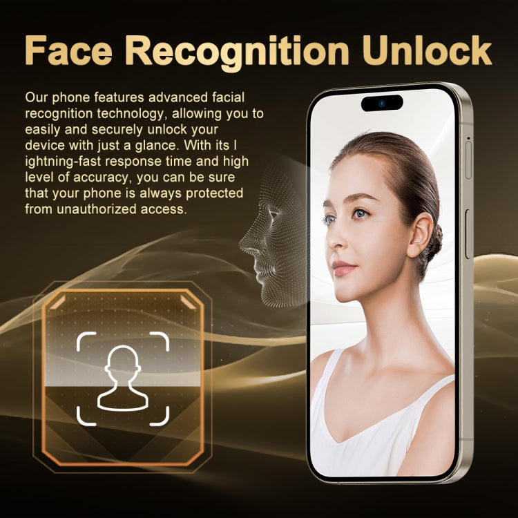 i16 Pro Max / Q5A, 6GB+128GB, 6.5 inch Screen, Face Identification, Android 10 MTK6762 Octa Core, OTG, NFC, Network: 4G, Dual SIM, EU Plug, i16 Pro Max / Q5A, EU Plug