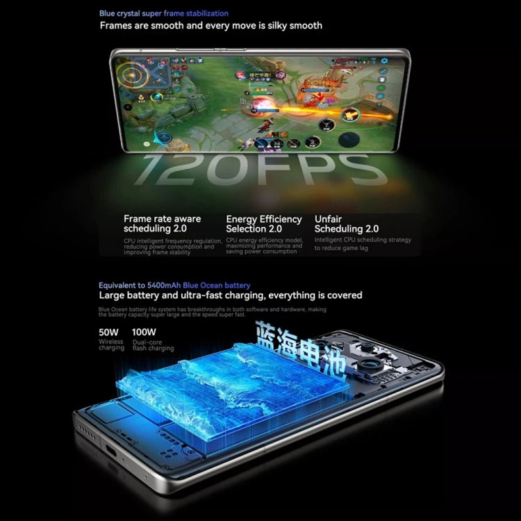 vivo X100s Pro, Triple Back Cameras, 12GB+256GB, Face ID / Fingerprint Identification, 6.78 inch Android 14 OriginOS 4 Dimensity 9300+ Octa Core, OTG, NFC, Network: 5G, Support Google Play, vivo X100s Pro, 12GB+256GB