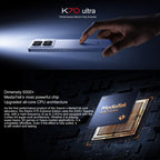Xiaomi Redmi K70 Ultra, 12GB+512GB, 6.67 inch Xiaomi HyperOS Dimensity 9300+ Octa Core 4nm up to 3.4GHz, NFC, Network: 5G, 12GB+512GB