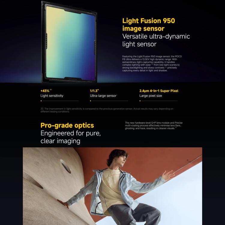 Xiaomi POCO X8 Ultra Global, 16GB+512GB, In-screen Fingerprint, 6.59 inch Xiaomi HyperOS 3 Snapdragon 8 Elite Gen 5 Octa Core, NFC, Network: 5G, 16GB+512GB