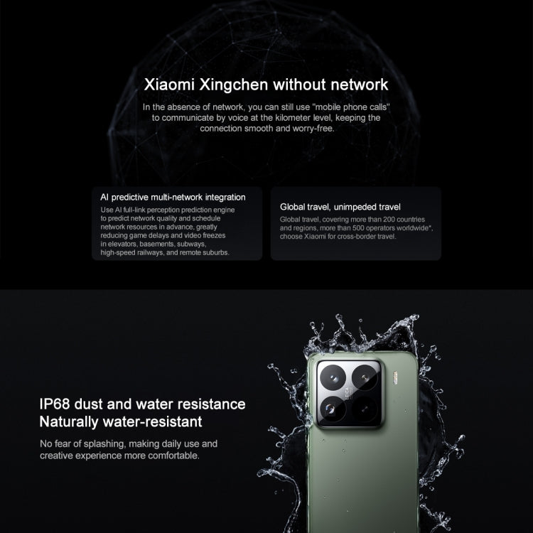 Xiaomi 15 Pro, 12GB+256GB, 6.73 inch Xiaomi HyperOS 2 Snapdragon 8 Elite Octa Core 3nm up to 4.32GHz, NFC, Network: 5G, Xiaomi 15 Pro, 12GB+256GB