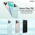 Honor Play 70C, 4GB+128GB, 6.75 inch MagicOS 9.0 Android 15 MediaTek Helio G81 Ultra Octa Core, Network: 4G, OTG, 4GB+128GB