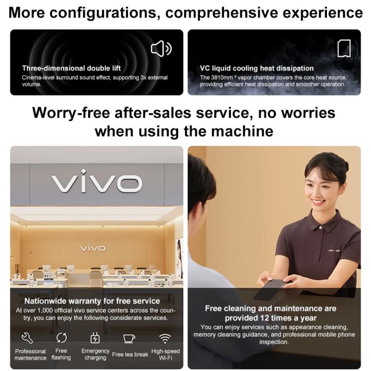 vivo Y600 Pro, 8GB+512GB, In-screen Fingerprint, 6.83 inch Android 16 OriginOS 6 Dimensity 7300e Octa Core, OTG, NFC, Network: 5G, 8GB+512GB