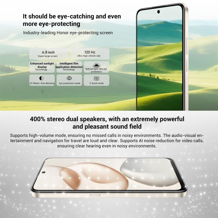 Honor Play10, 12GB+256GB, Side Fingerprint, 6.8 inch Android 15 Magic OS 9.0 Snapdragon 6s Gen 3 Octa Core, Network: 5G, 12GB+256GB