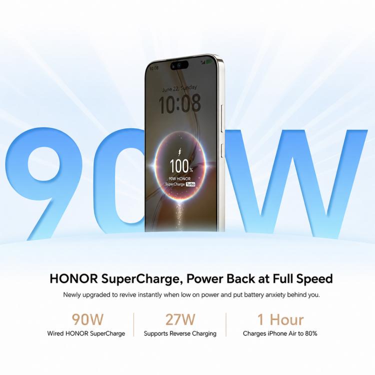 Honor X80 Pro Max, 8GB+128GB, Screen Fingerprint, 6.8 inch MagicOS 10.0 Snapdragon 6 Gen 5 Octa Core, Network: 5G, NFC, OTG, 8GB+128GB