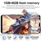 Face Identification, Android 5.1 MTK6580 Quad Core, Network: 3G, P45 Pro+