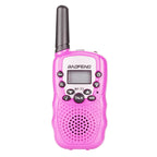 2 PCS BaoFeng BF-T3 1W Children Single Band Radio Handheld Walkie Talkie with Monitor Function, UK Plug, BF-T3 UK Plug