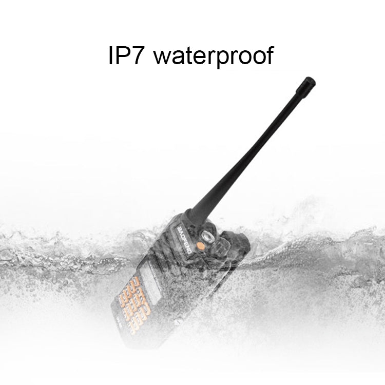BaoFeng BF-UV9R Plus 10W Waterproof Dual Band Radio Handheld Antenna Walkie Talkie, EU Plug, BF-UV9Rplus EU Plug