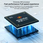 Dual Back Cameras, Side Fingerprint Identification, 5000mAh Battery, 7.09 inch Magic UI 5.0 (Android R) Dimensity 900 Octa Core up to 2.4GHz, Network: 5G, NFC, Not Support Google Play, X30 Max 5G 8GB+256GB