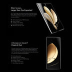 Triple Back Cameras, Fade ID & Side Fingerprint Identification, 7.9 inch + 6.45 inch Magic UI 6.0 (Android 12) Qualcomm Snapdragon 8 Gen1 4nm Octa Core up to 2.995GHz, Network: 5G, OTG, NFC, Not Support Google Play, 12GB+512GB