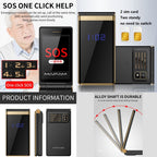 2.4 inch, 5800mAh Battery, Support FM, SOS, External Time Display, GSM, Family Number, Big Keys, Dual SIM