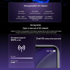 Dual Back Cameras, Side Fingerprint Identification, 5000mAh Battery, 6.5 inch Realme UI 2.0 / Android 11 MediaTek Dimensity 810 Octa Core up to 2.4GHz, Network: 5G, Support Google Play, 4GB+128GB