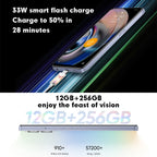 Dual Back Cameras, Side Fingerprint Identification, 5000mAh Battery, 6.58 inch Realme UI 3.0 / Android 12 MediaTek Dimensity 810 Octa Core up to 2.4GHz, Network: 5G, Support Google Play, 8GB+256GB