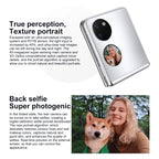 Dual Back Cameras, Side Fingerprint Identification, 6.9 inch + 1.04 inch HarmonyOS 3.0 Snapdragon 778G Octa Core up to 2.42GHz, Network: 4G, OTG, NFC, Not Support Google Play, 256GB Pink, 256GB Gold, 256GB Blue, 256GB Mint Green, 256GB Obsidian Black  ...