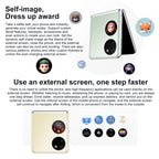 Dual Back Cameras, Side Fingerprint Identification, 6.9 inch + 1.04 inch HarmonyOS 3.0 Snapdragon 778G Octa Core up to 2.42GHz, Network: 4G, OTG, NFC, Not Support Google Play, 256GB Pink, 256GB Gold, 256GB Blue, 256GB Mint Green, 256GB Obsidian Black  ...