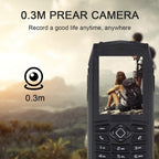 IP68 Waterproof Dustproof Shockproof, 2.4 inch, MTK6261D, 2000mAh Battery, SOS, FM, Dual SIM