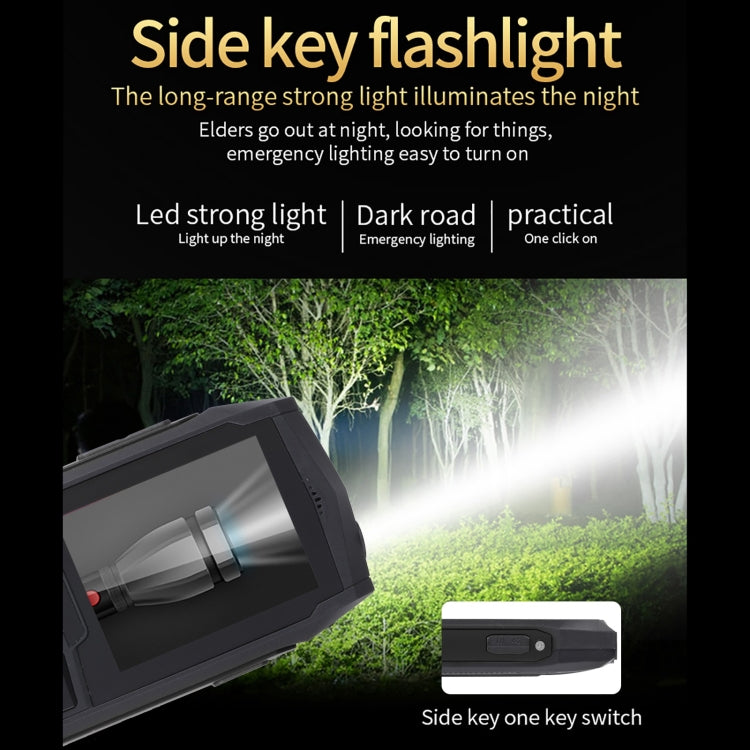 IP68 Waterproof Dustproof Shockproof, 2.4 inch, MTK6261D, 2000mAh Battery, Loud Box Speaker, FM, Network: 2G, Dual SIM