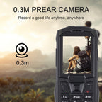 IP68 Waterproof Dustproof Shockproof, 2.4 inch, MTK6261D, 2500mAh Battery, SOS, FM, Dual SIM