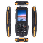 IP68 Waterproof Dustproof Shockproof, 2.4 inch, MTK6261D, 2500mAh Battery, SOS, FM, Dual SIM