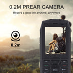 IP68 Waterproof Dustproof Shockproof, 2.8 inch, MTK6261D, 2000mAh Battery, SOS, FM, Dual SIM