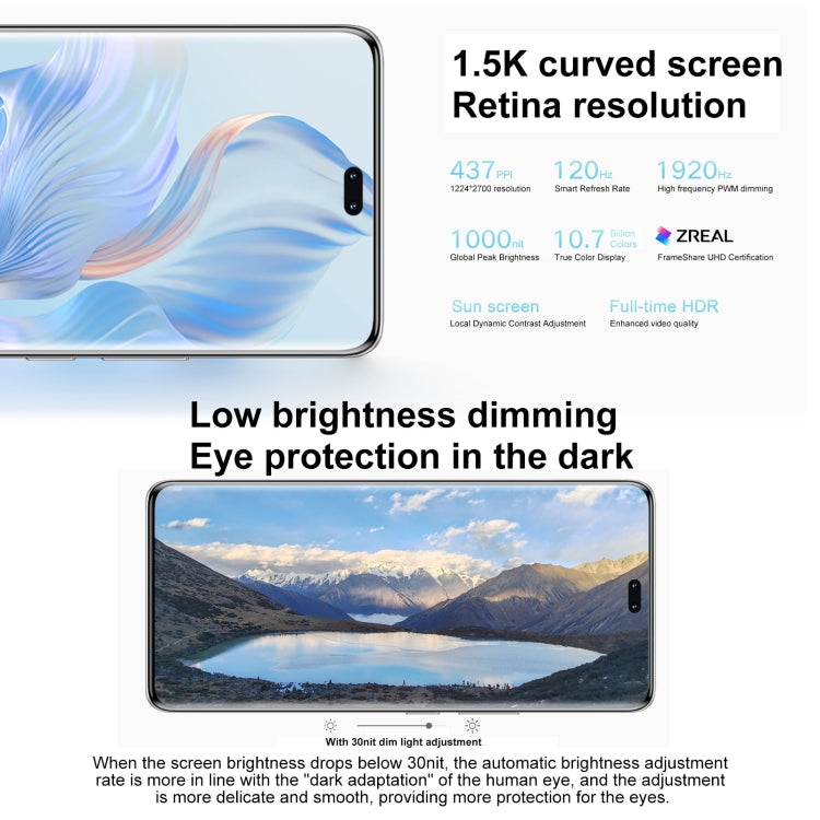 Triple Back Cameras, Screen Fingerprint Identification, 6.78 inch Magic UI 7.0 Qualcomm Snapdragon 8+ Gen1 Octa Core up to  3.0GHz, Network: 5G, OTG, NFC, Not Support Google Play, Honor 80 Pro 5G, 12GB+512GB