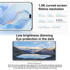 Triple Back Cameras, Screen Fingerprint Identification, 6.78 inch Magic UI 7.0 Qualcomm Snapdragon 8+ Gen1 Octa Core up to  3.0GHz, Network: 5G, OTG, NFC, Not Support Google Play, Honor 80 Pro 5G, 12GB+512GB