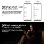 Triple Back Cameras, Screen Fingerprint Identification, 6.67 inch Magic OS 7.0 Android 12 Dimensity 900 MT6877 Octa Core up to 2.4GHz, Network: 5G, OTG, Not Support Google Play, 12GB+256GB