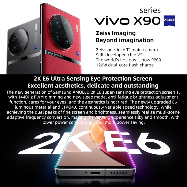 Quad Back Cameras, Screen Fingerprint Identification / Face ID, 4700mAh Battery, 6.78 inch Android 13.0 OriginOS 3 Qualcomm Snapdragon 8 Gen 2  Octa Core up to 3.2GHz, NFC, OTG, Network: 5G, Support Google Play, Support 50W Wireless Flash Charging     ...