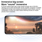 Dual Back Cameras, Face ID & Side Fingerprint Identification, 6000mAh Battery, 6.75 inch HarmonyOS 3.0 Octa Core, Network: 4G, OTG, Not Support Google Play, 256GB