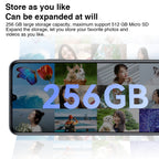 Dual Back Cameras, Face ID & Side Fingerprint Identification, 6000mAh Battery, 6.75 inch HarmonyOS 3.0 Octa Core, Network: 4G, OTG, Not Support Google Play, 256GB