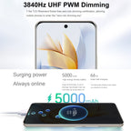 Triple Back Cameras, Screen Fingerprint Identification, 6.7 inch Magic UI 7.1 Android 13 Qualcomm Snapdragon 7 Gen 1 Accelerated Edition Octa Core up to 2.5GHz, Network: 5G, OTG, NFC, Not Support Google Play, Honor 90 5G 12GB+256GB