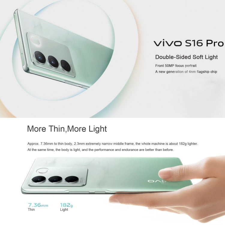 Triple Back Cameras, Srceen Fingerprint Identification, 4600mAh Battery, 6.78 inch Android 13 OriginOS 3 Dimensity 8200 Octa Core up to 3.1GHz, OTG, NFC, Network: 5G, 8GB+256GB