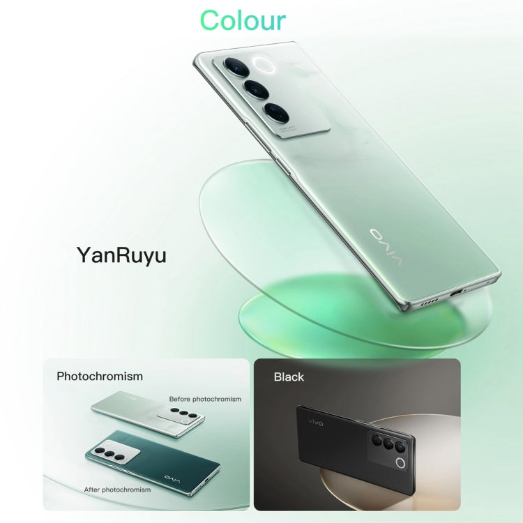 Triple Back Cameras, Srceen Fingerprint Identification, 4600mAh Battery, 6.78 inch Android 13 OriginOS 3 Dimensity 8200 Octa Core up to 3.1GHz, OTG, NFC, Network: 5G, 12GB+512GB