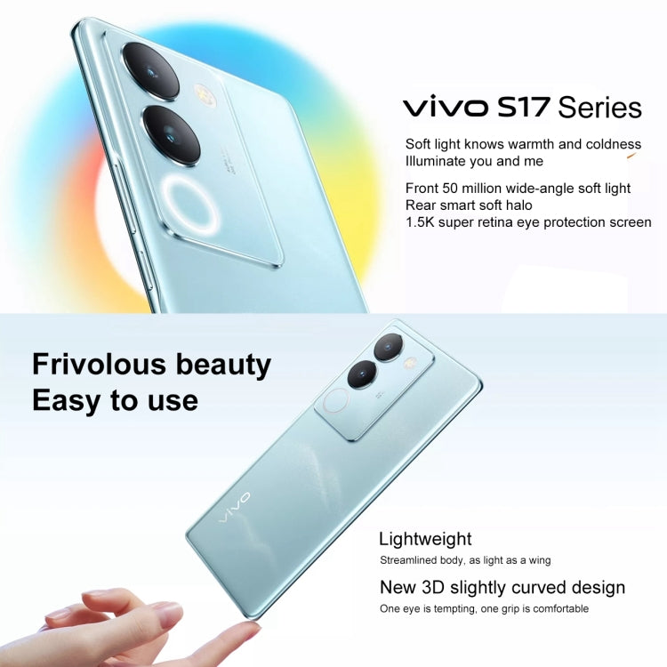 Dual Back Cameras, Screen Fingerprint Identification, 4600mAh Battery, 6.78 inch Android 13 OriginOS 3 Snapdragon 778G+ Octa Core up to 2.5GHz, OTG, NFC, Network: 5G, 12GB+ 256GB