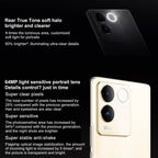 Dual Back Cameras, Srceen Fingerprint Identification, 4600mAh Battery, 6.78 inch Android 13 OriginOS 3 Dimensity 7200 Octa Core up to 2.8GHz, OTG, NFC, Network: 5G, 12GB+256GB