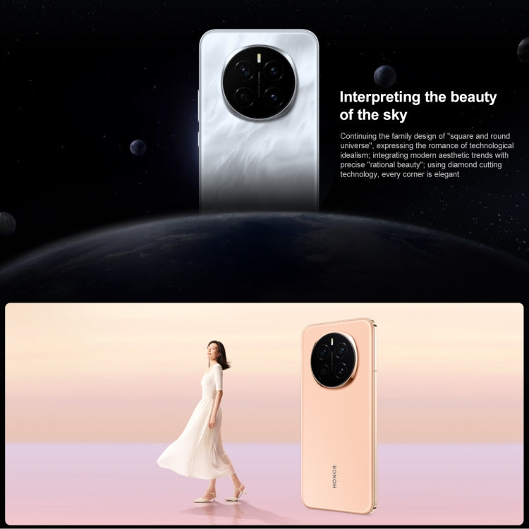 Honor Magic7, 16GB+512GB, Screen Fingerprint, 6.78 inch MagicOS 9.0 / Android 15 Snapdragon 8 Elite 3nm Octa Core, Network: 5G, NFC, OTG, Not Support Google Play, 16GB+512GB