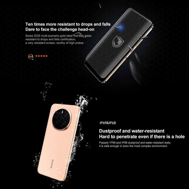 Honor Magic7, 16GB+512GB, Screen Fingerprint, 6.78 inch MagicOS 9.0 / Android 15 Snapdragon 8 Elite 3nm Octa Core, Network: 5G, NFC, OTG, Not Support Google Play, 16GB+512GB