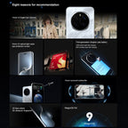 Honor Magic7 Pro, 16GB+1TB, Screen Fingerprint, 6.8 inch MagicOS 9.0 / Android 15 Snapdragon 8 Elite 3nm Octa Core, Network: 5G, NFC, OTG, Not Support Google Play, 16GB+1TB
