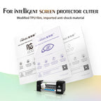 50 PCS 12 x 18cm Phone Anti Blue-ray TPU Soft Hydrogel Film Supplies for Intelligent Protector Cutter, 12 x 18cm Anti Blue-ray Film