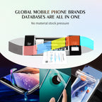 50 PCS 12 x 18cm Phone Anti Blue-ray TPU Soft Hydrogel Film Supplies for Intelligent Protector Cutter, 12 x 18cm Anti Blue-ray Film