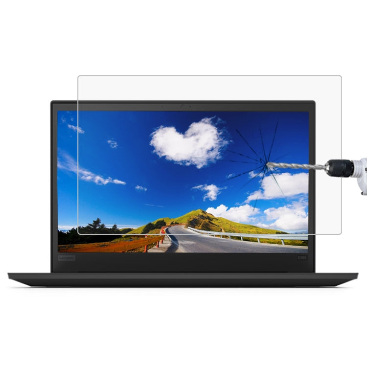 9H Surface Hardness Full Screen Tempered Glass Film for Lenovo ThinkPad E585 15.6 inch, Lenovo E585
