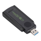 1516 Driverless Wireless Network Card Gigabit Dual Band 5G 150Mbps Computer USB Network Card, 150M