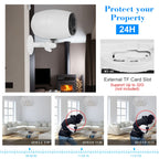 VESAFE VS-DC01 Security HD 720P Two-Way Audio Wireless Wifi IP Camera, Support Night Vision & PIR Detection & TF Card, IP54 Waterproof, VS-DC01