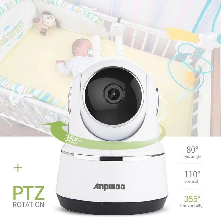 Anpwoo Guardian 2.0MP 1080P 1/3 inch CMOS HD WiFi IP Camera, Support Motion Detection / Night Vision, Guardian Black, Guardian White