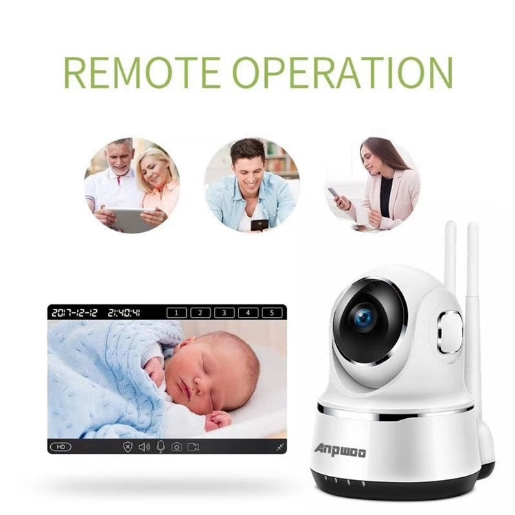 Anpwoo Guardian 2.0MP 1080P 1/3 inch CMOS HD WiFi IP Camera, Support Motion Detection / Night Vision, Guardian Black, Guardian White