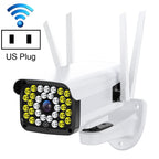 Difang DF-36Q Outdoor HD Surveillance IP Camera, Support Voice Intercom & Night Vision & Human Figure Detection & TF Card, WiFi + HD PTZ Rotation + Power-off Endurance, EU Plug, WiFi + HD PTZ Rotation + Power-off Endurance