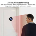 SDTX-9 1.8mm Focal Length Smart Home WiFi Remote HD Electronic Cat Eye Camera