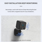 CAMSOY S20 1080P WiFi Wireless Network Action Camera Wide-angle Recorder with Mount, S20 (White), S20 (Black)